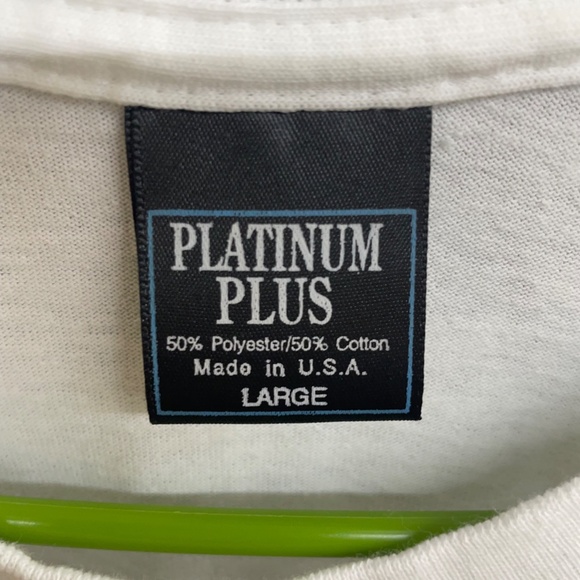 Vintage Tee OAPSE AFSCME Size L White Great Condition - Picture 3 of 3